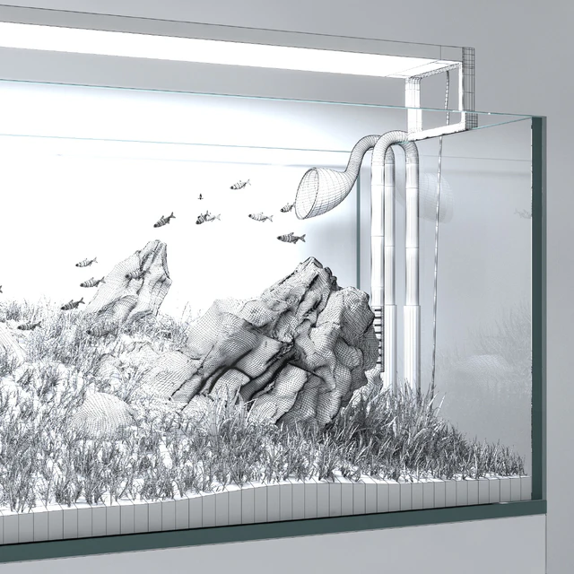 Aquascape aquarium Iwagumi — Скачать