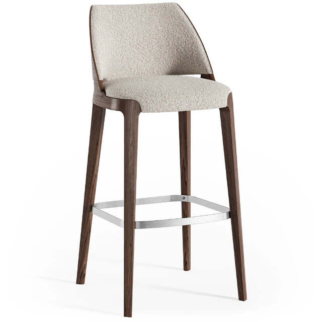 Potocco Velis wood stool — Скачать