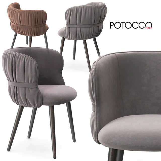 Potocco Coulisse armchair — Скачать
