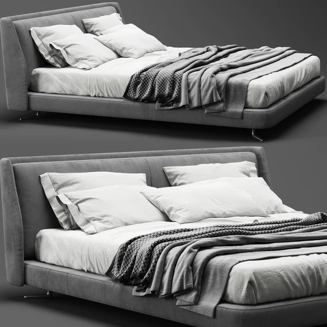 Minotti Spencer Bed — Скачать