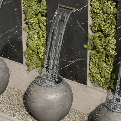 Waterfall fountains cascade 20 — Ver 7