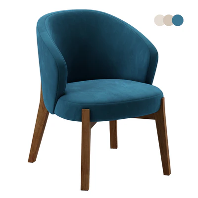 Armchair Astoria, Morris Buckle white — Ver 4