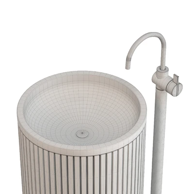 Wash Basin Set 02 — Вид 4