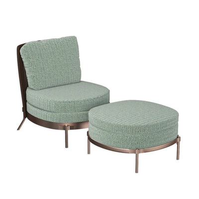 Tape Cord Outdoor Without by Minotti and Ottoman — Вид 5