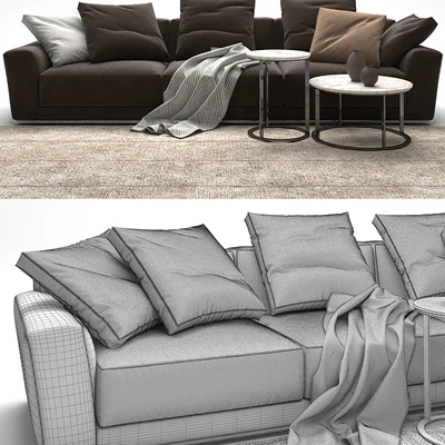 Luis Sofa - B & B Italia — Ver 3