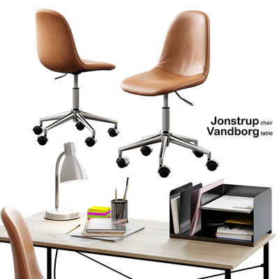 Jysk / Jonstrup Chair + Vandborg Table — Ver 1
