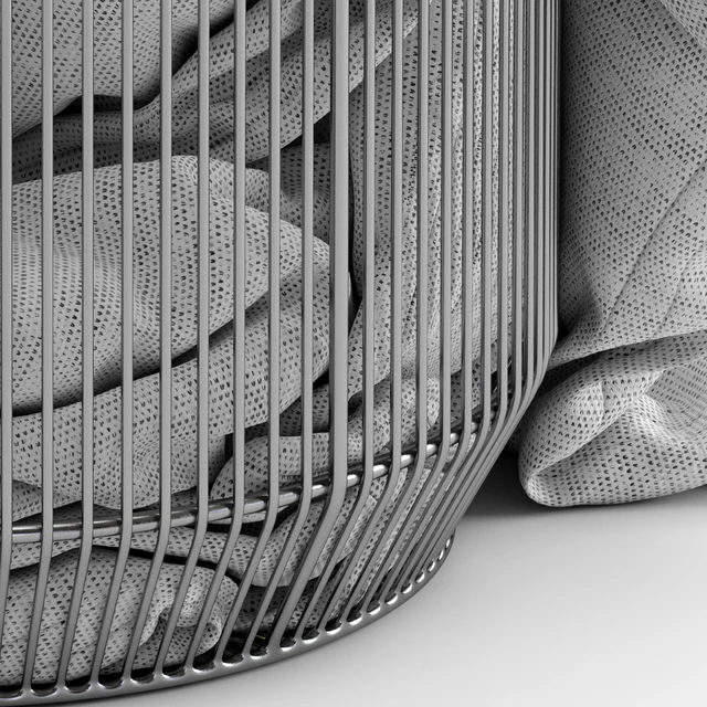 Westelm Metal basket with blanket — Descargar