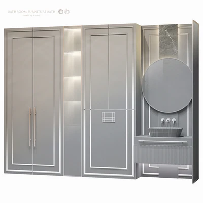 Bathroom furniture set 58 — Ver 4