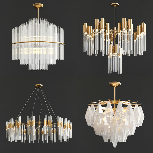 Four Exclusive Chandelier Collection 18 — Скачать