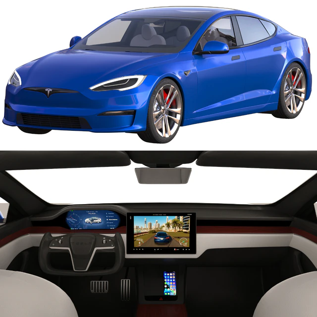 Tesla Model S 2021 PLAID — Descargar