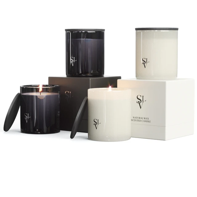 Slettvoll Glass Scented Candle Set — Descargar