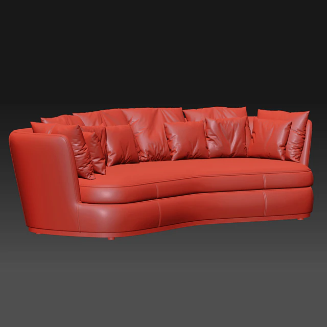 B&B Italia Sofa Apollo -Maxalto - Design by Antonio Citterio — Descargar