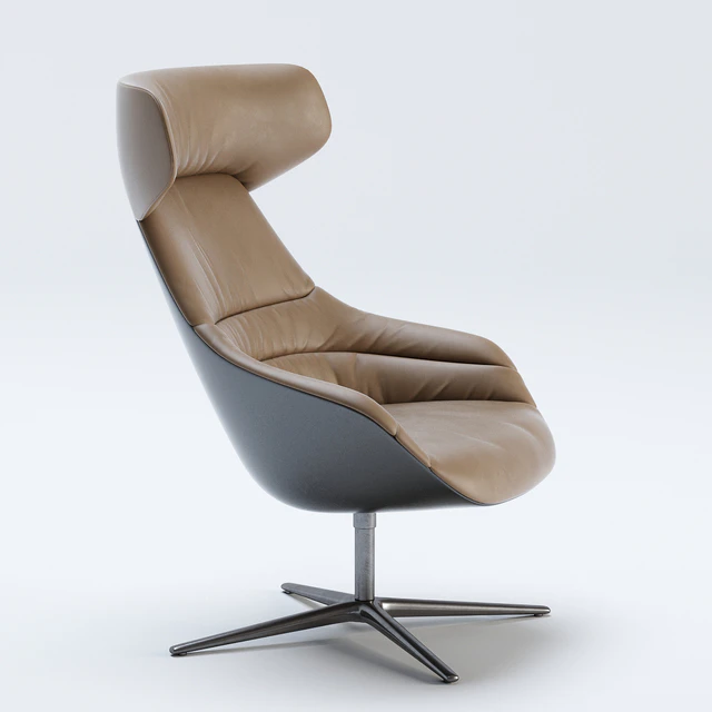 Walter Knoll Kyo Lounge Chair — Descargar