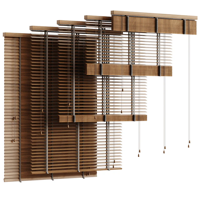 Folding wooden blinds — Descargar