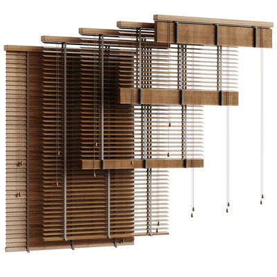 Folding wooden blinds — Ver 5