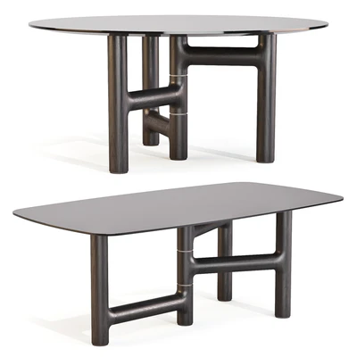 Bonaldo: Pivot - Dining Tables Set-01 — Ver 1