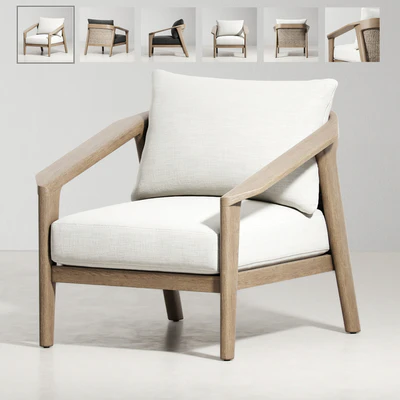 RH / MALTA TEAK CHAIR — Вид 1