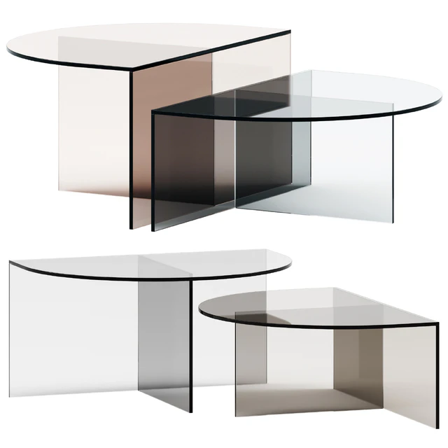 Botero Glass coffee table by NICOLINE — Descargar