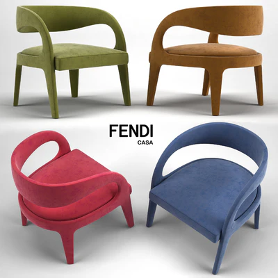 Fendi Casa Berenice Armchairs — Вид 1