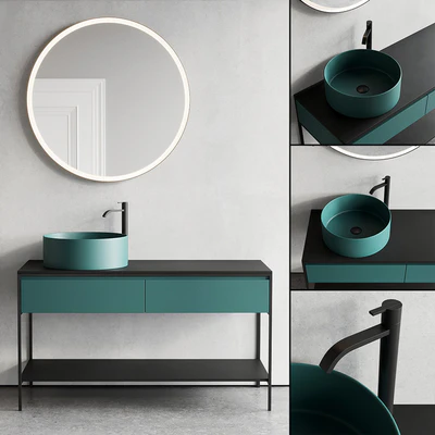 Nic Design Bridge Vanity unit Set 2 — Ver 1