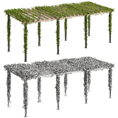 Pergola with Ivy v10 — Вид 5