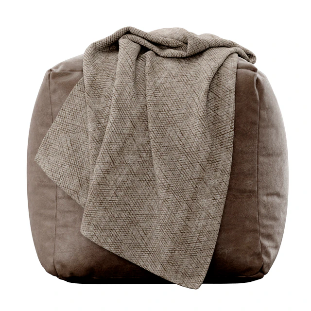 Moroccan Leather pouf — Скачать