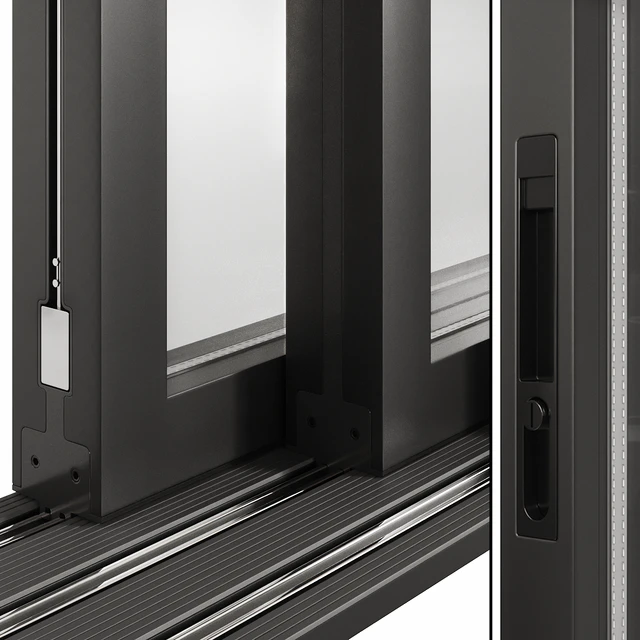 A set of sliding Metal Windows and Doors. — Скачать
