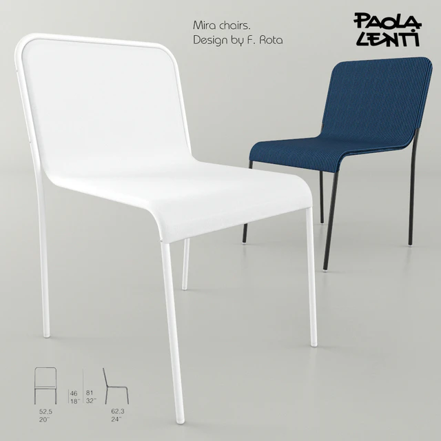 Paola Lenti. Mira chairs. — Descargar