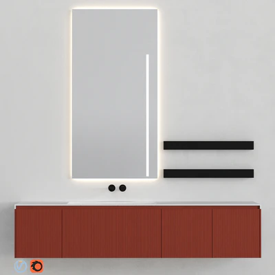 Antonio Lupi bathroom set — Ver 1