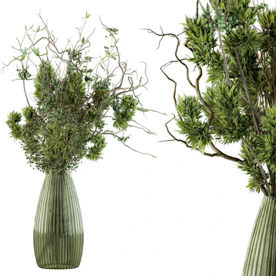 Bouquet - Branch in vase 21 — Вид 4