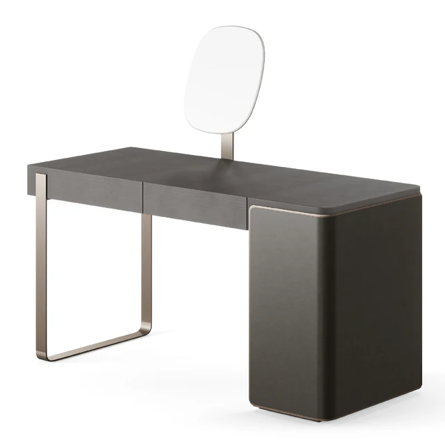 Fendi Icon Lady Desk with Mirror ( Charcoal Fiddleback Sycamore ) — Скачать