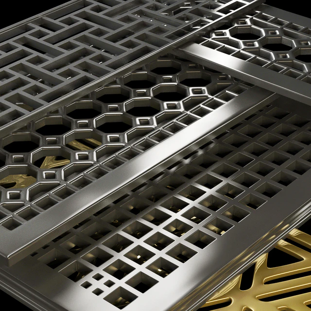 Ventilation grille and radiator — Descargar