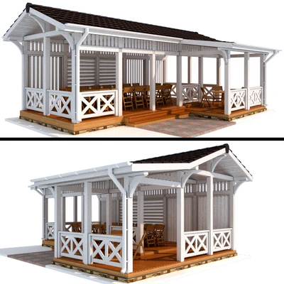 Arbor in a modern style — Ver 1