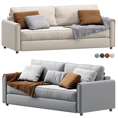 Sofa Lille Velvet Light by Divan.ru / Sofa Lille — Ver 1