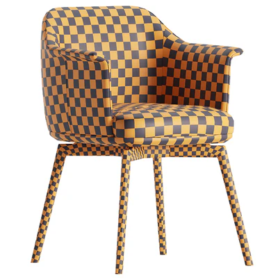 Poltrona Frau Archibald Chair — Ver 7
