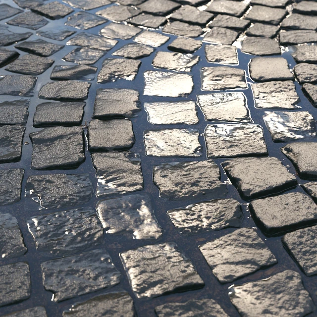 Material of wet radial paving 01 — Descargar