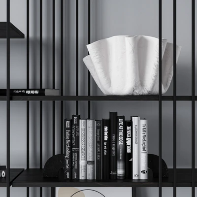 Shelving Arsenal Rovere Bruciato by Cattelan Italia — View 5