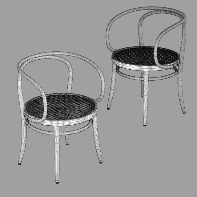 Thonet 209 Armchair. — Скачать