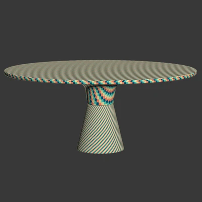 Endry Restaurant round table — Ver 5