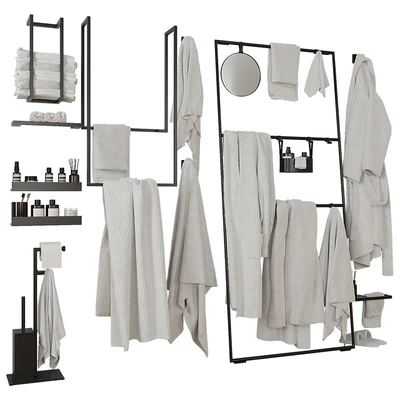 Decorative bathroom set 206 — Ver 1