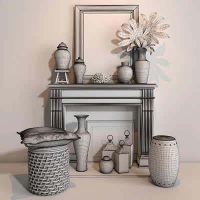 The blues Vase collections set 03 — Ver 2