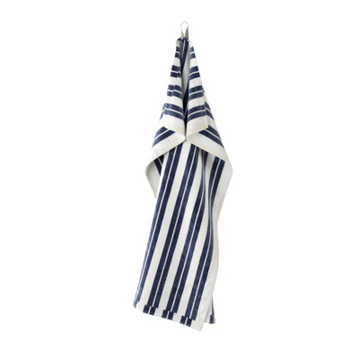 hale tea off white blue towel by ferm living — download
