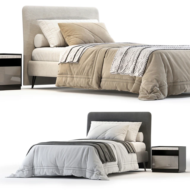 Bonaldo tonight single Bed — Descargar
