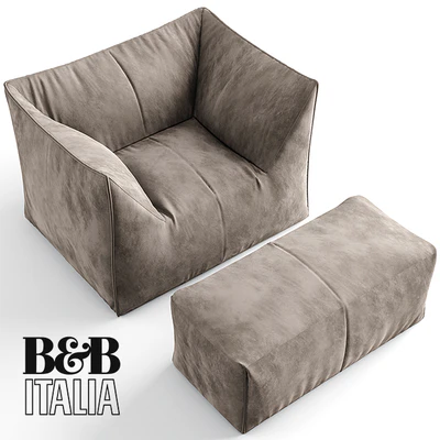 B&B ITALIA LE BAMBOLE ARMCHAIR — Вид 1