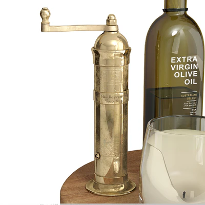 Kitchen Decor Set on Countertops — Ver 3