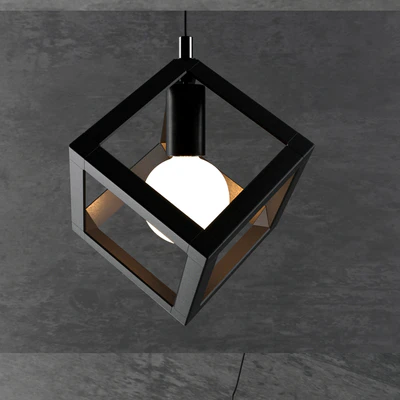 Nordic retro wrought iron industrial Chandelier part-2 — Вид 3