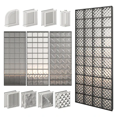 Glass Block Wall 01 — Ver 1