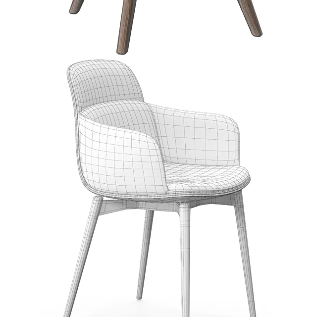 Molteni Barbican chairs set — Скачать