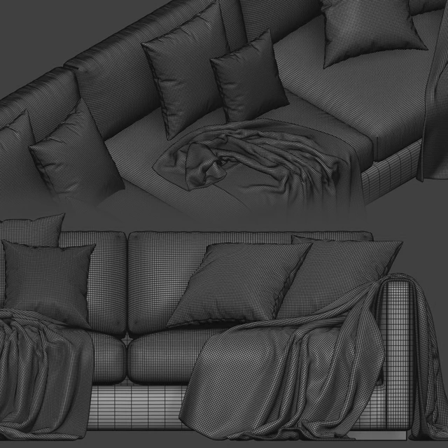 Flexform Magnum Chaise Longue Sofa 2 — Скачать