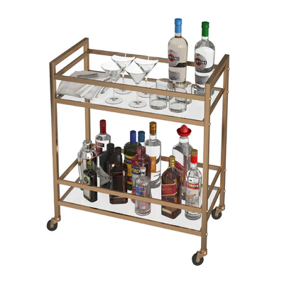 Mini Bar Beverage Table — Ver 5
